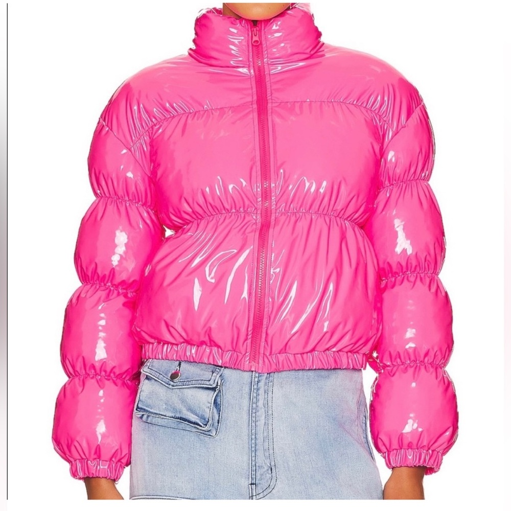 NWT Steve Madden Eden jacket hot pink